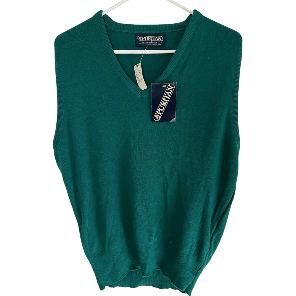 Vintage 1980s Puritan Orlon Acrilyc Sweater Vest